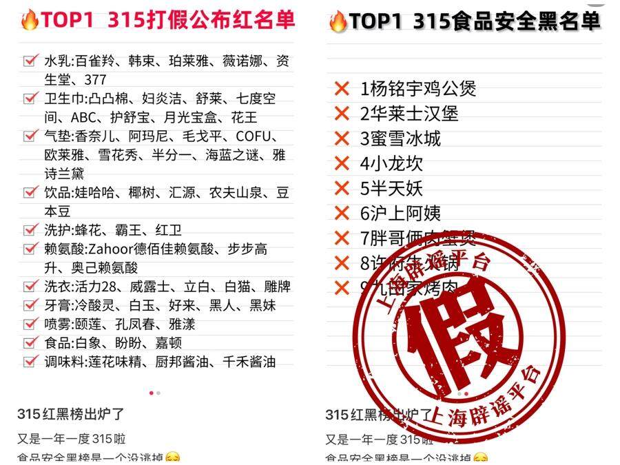 惊爆！315红黑榜竟被打假？消费者直呼，太扎心！